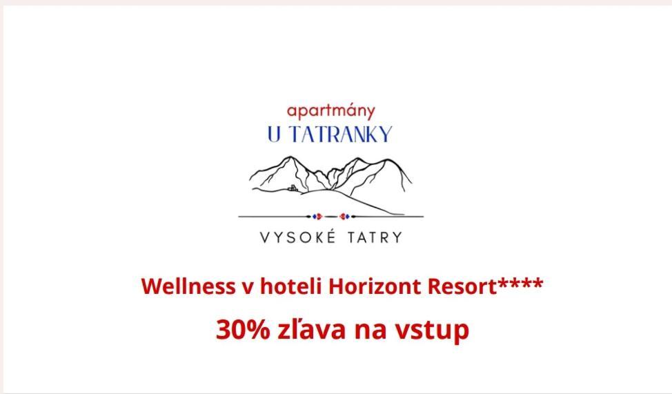 Apartmany U Tatranky Tatranská Lomnica Εξωτερικό φωτογραφία